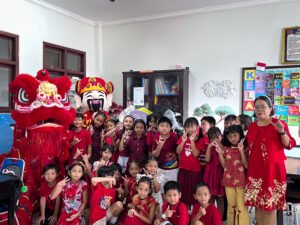Imlek di SD Widiatmika